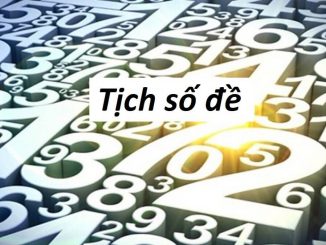 Tịch số đề là gì?